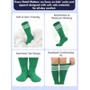 image:imageAmerican Trends Kids Toddler Soccer Socks Youth Baseball Softball Football Socks Knee High Accessories for Girls1 Pack Green White