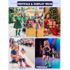 image:imageAmerican Trends Kids Toddler Soccer Socks Youth Baseball Softball Football Socks Knee High Accessories for Girls1 Pack Pure Green
