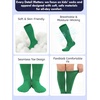 image:imageAmerican Trends Kids Toddler Soccer Socks Youth Baseball Softball Football Socks Knee High Accessories for Girls1 Pack Pure Green