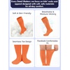 image:imageAmerican Trends Kids Toddler Soccer Socks Youth Baseball Softball Football Socks Knee High Accessories for Girls1 Pack Solid Orange New