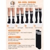 image:imageAmerican Trends Toddler Kids Youth Soccer SocksLong Knee High Socks for Boys Girls Baseball Softball Football 112 years1 Pack Orange White