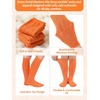 image:imageAmerican Trends Toddler Kids Youth Soccer SocksLong Knee High Socks for Boys Girls Baseball Softball Football 112 years1 Pack Orange White