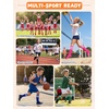 image:imageAmerican Trends Toddler Kids Youth Soccer SocksLong Knee High Socks for Boys Girls Baseball Softball Football 112 years1 Pack Orange White