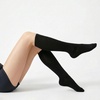image:imageAmerican Trends Womens Knee High Sock Solid Color Long Tube SockBreathable High Socks for Athletic Halloween amp Daily Wear1 Pack Black