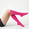 image:imageAmerican Trends Womens Knee High Sock Solid Color Long Tube SockBreathable High Socks for Athletic Halloween amp Daily Wear1 Pack Hot Pink