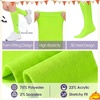 image:imageAmerican Trends Womens Knee High Sock Solid Color Long Tube SockBreathable High Socks for Athletic Halloween amp Daily Wear1 Pack Neon Green