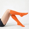 image:imageAmerican Trends Womens Knee High Sock Solid Color Long Tube SockBreathable High Socks for Athletic Halloween amp Daily Wear1 Pack Orange