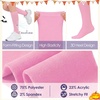 image:imageAmerican Trends Womens Knee High Sock Solid Color Long Tube SockBreathable High Socks for Athletic Halloween amp Daily Wear1 Pack Pink