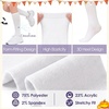 image:imageAmerican Trends Womens Knee High Sock Solid Color Long Tube SockBreathable High Socks for Athletic Halloween amp Daily Wear1 Pack White