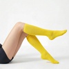 image:imageAmerican Trends Womens Knee High Sock Solid Color Long Tube SockBreathable High Socks for Athletic Halloween amp Daily Wear1 Pack Yellow