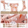 image:imageAmerican Trends Womens Knee High Socks Novelty Holiday Printed Tall Tube Socks Casual amp Party Athletic Sports Stockings1 Pack Carrotrabbit