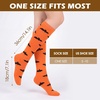 image:imageAmerican Trends Womens Knee High Socks Novelty Holiday Printed Tall Tube Socks Casual amp Party Athletic Sports Stockings1 Pack Halloween Bat