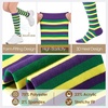image:imageAmerican Trends Womens Knee High Socks Novelty Holiday Printed Tall Tube Socks Casual amp Party Athletic Sports Stockings1 Pack Purplegreenyellow