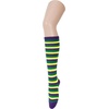 image:imageAmerican Trends Womens Knee High Socks Novelty Holiday Printed Tall Tube Socks Casual amp Party Athletic Sports Stockings1 Pack Purplegreenyellow