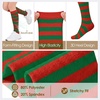 image:imageAmerican Trends Womens Knee High Socks Novelty Holiday Printed Tall Tube Socks Casual amp Party Athletic Sports Stockings1 Pack Red Green