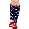image:imageAmerican Trends Womens Knee High Socks Novelty Holiday Printed Tall Tube Socks Casual amp Party Athletic Sports Stockings1 Pack Usastars