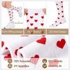 image:imageAmerican Trends Womens Knee High Socks Novelty Holiday Printed Tall Tube Socks Casual amp Party Athletic Sports Stockings1 Pack Valentines Socks