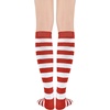 image:imageAmerican Trends Womens Knee High Socks Novelty Holiday Printed Tall Tube Socks Casual amp Party Athletic Sports Stockings1 Pack Wideredwhite
