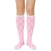 image:imageAmerican Trends Womens Knee High Socks Novelty Holiday Printed Tall Tube Socks Casual amp Party Athletic Sports StockingsPinkribbon