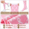 image:imageAmerican Trends Womens Knee High Socks Novelty Holiday Printed Tall Tube Socks Casual amp Party Athletic Sports StockingsPinkribbon