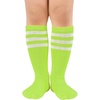 image:imageAmerican Trends Toddler Kids Youth Soccer SocksLong Knee High Socks for Boys Girls Baseball Softball Football 112 years1 Pack Neon White