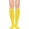 image:imageAmerican Trends Womens Knee High Sock Solid Color Long Tube SockBreathable High Socks for Athletic Halloween amp Daily Wear1 Pack Yellow