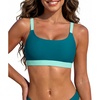 Teal and Green