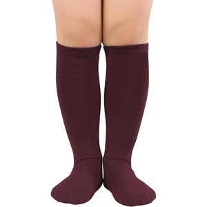 image:imageAmerican Trends Kids Toddler Soccer Socks Youth Baseball Softball Football Socks Knee High Accessories for Girls1 Pack Maroon