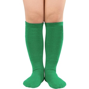 image:imageAmerican Trends Kids Toddler Soccer Socks Youth Baseball Softball Football Socks Knee High Accessories for Girls1 Pack Pure Green