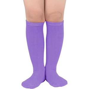 image:imageAmerican Trends Kids Toddler Soccer Socks Youth Baseball Softball Football Socks Knee High Accessories for Girls1 Pack Pure Light Purple