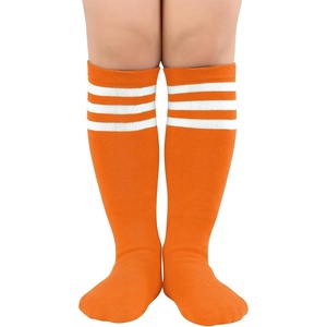 image:imageAmerican Trends Toddler Kids Youth Soccer SocksLong Knee High Socks for Boys Girls Baseball Softball Football 112 years1 Pack Orange White