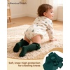 image:imageAmerican Trends Baby Knee High Socks Long Infant Toddler Socks for Baby Girls Bow StockingDark Green