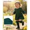 image:imageAmerican Trends Baby Knee High Socks Long Infant Toddler Socks for Baby Girls Bow StockingDark Green