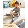 image:imageAmerican Trends Baby Knee High Socks Long Infant Toddler Socks for Baby Girls Bow StockingLight Grey
