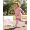image:imageAmerican Trends Baby Knee High Socks Long Infant Toddler Socks for Baby Girls Bow StockingPeach Pink