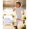 image:imageAmerican Trends Baby Knee High Socks Long Infant Toddler Socks for Baby Girls Bow StockingWhite
