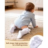 image:imageAmerican Trends Baby Knee High Socks Long Infant Toddler Socks for Baby Girls Bow StockingWhite