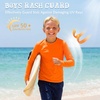 image:imageAmerican Trends Girls Rash Guard UPF 50 Long Sleeve UV Protection Shirts for Girls  Lightweight Quick Dry Sun Shirts 516TOrange