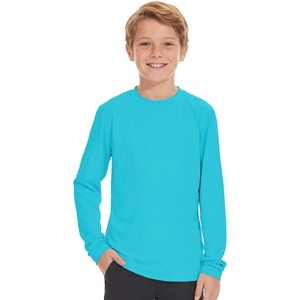 image:imageAmerican Trends Girls Rash Guard UPF 50 Long Sleeve UV Protection Shirts for Girls  Lightweight Quick Dry Sun Shirts 516TBlue