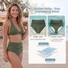 image:imageAmerican Trends High Waisted Bikini Bottoms Ruched Tummy Control Swim Bottom Bathing Suits for WomenArmy Green