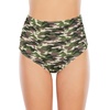 image:imageAmerican Trends High Waisted Bikini Bottoms Ruched Tummy Control Swim Bottom Bathing Suits for WomenCamouflage