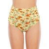 image:imageAmerican Trends High Waisted Bikini Bottoms Ruched Tummy Control Swim Bottom Bathing Suits for WomenOrange Floral