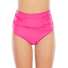 image:imageAmerican Trends High Waisted Bikini Bottoms Ruched Tummy Control Swim Bottom Bathing Suits for WomenRose Pink