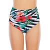 image:imageAmerican Trends High Waisted Bikini Bottoms Ruched Tummy Control Swim Bottom Bathing Suits for WomenStriped Floral