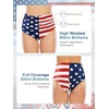 image:imageAmerican Trends High Waisted Bikini Bottoms Ruched Tummy Control Swim Bottom Bathing Suits for WomenUsa