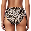 image:imageAmerican Trends High Waisted Bikini Bottoms for Women Tummy Control Swimsuits Bottoms Full Coverage Bathing Suit BottomLeopard Print