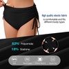 image:imageAmerican Trends High Waisted Bikini Bottoms for Women Tummy Control Swimsuits Bottoms Full Coverage Bathing Suit BottomLeopard Print