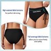 image:imageAmerican Trends High Waisted Bikini Bottoms for Women Tummy Control Swimsuits Bottoms Full Coverage Bathing Suit BottomNavy Blue
