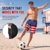 image:imageAmerican Trends Mens Swim Trunks with Compression Liner Board Shorts for Men Quick Dry Swimsuits Bathing Suit Swimwear9 American Flag