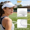 image:imageStructured Brim QuickDry Sun Visor HatLightweight Sun Protection Sports Visor for Running Golf Tennis WomenNavy